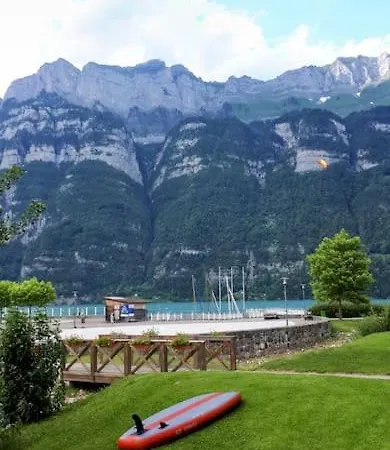 Wonderful On The Shore Of Walensee Apartment Unterterzen