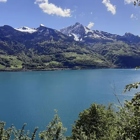 Wonderful On The Shore Of Walensee Apartment Unterterzen